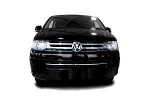 S-dizayn VW T5 Caravelle 2010-2015 Διακοσμητικές Γρύλλιες Μάσκας Εμπρός Χρωμίου 4τμχ
