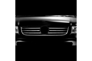 S-dizayn Διακοσμητικές Γρύλλιες Μάσκας Εμπρός Χρωμίου 6τμχ VW T5 Caravelle 2004-2010