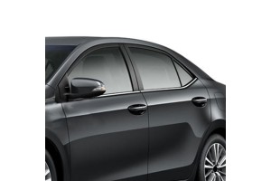 TOYOTA COROLLA 4D 2014+ TRIM ΜΑΡΚΕ ΠΑΡΑΘΥΡΩΝ ΑΥΤΟΚΟΛΛΗΤΑ ΧΡΩΜΙΟΥ 4ΤΕΜ.