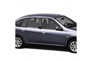 Renault Clio Symbol 4D 2009>2013 Trim Μαρκε Παραθυρων Αυτοκολλητα Χρωμιου 4ΤΕΜ.