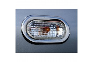 VW Caddy Mini Van 2004-2010 Δαχτυλιδι Φλας Χρωμιο - 2 ΤΕΜ.