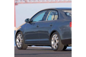 VW Jetta 4D 06>11 Trim Μαρκε Παραθυρων Αυτοκολλητα Χρωμιου 4ΤΕΜ.