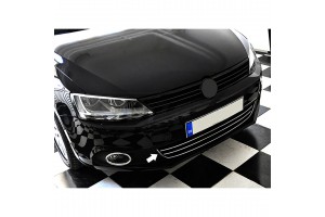 S-dizayn Vw Jetta 4d 2011>2014 Διακοσμητικά Χρωμίου Εμπρός Προφυλακτήρα 4x2 (U Form)