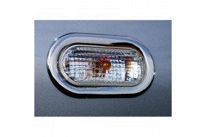 VW Passat 3B SD / SW 1998-2005 Δαχτυλιδι Φλας Χρωμιο - 2 ΤΕΜ.