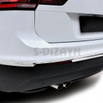 VW Tiguan 5D 2016+ Trim Μαρκε Πορτ Παγκαζ 3ΤΕΜ.