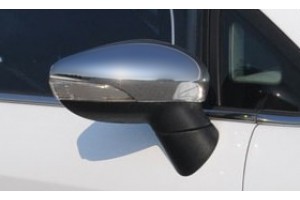Ford Fiesta 5D 2009+ Ford B-MAX Mpv 2012+ Καπακια Καθρεφτων Χρωμιου Σατινε 2 ΤΕΜ. Πλαστικα