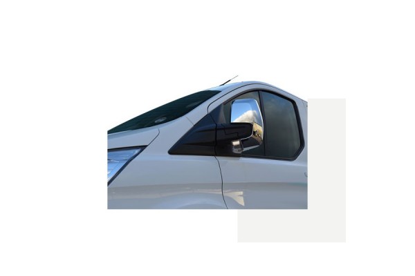 Ford Transit Tourneo / Custom Van 2013+ Καπακια Καθρεφτων Χρωμιου 2 ΤΕΜ. Πλαστικα