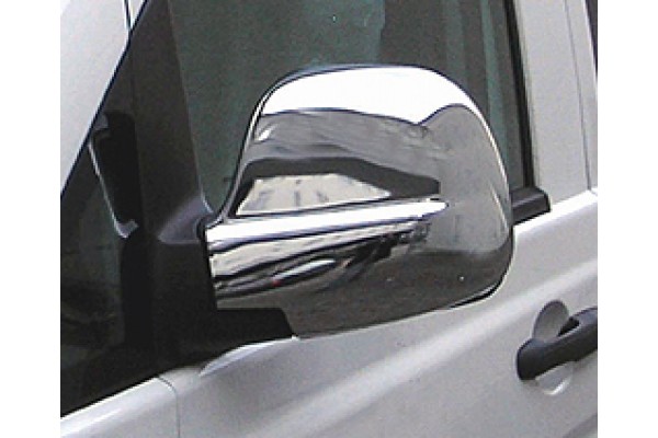 Omtec Μεταλλικά Καπάκια Καθρεφτών Mercedes Vito/W639 Van 2003-2010 Χρώμιο 2τμχ