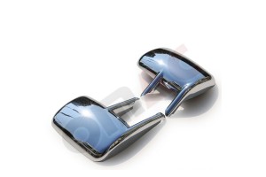 Omtec Mercedes Sprinter Van W901 1995-2006 / VW Volt / LT Van 1998-2006 Πλαστικά Καπάκια Καθρεφτών Χρωμίου 2τμχ