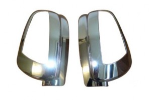 Mercedes VITO/VIANO W639 Facelift Van 2010-2014 Καπακια Καθρεφτων Χρωμιου 2 TEM. Πλαστικα Με Φλας