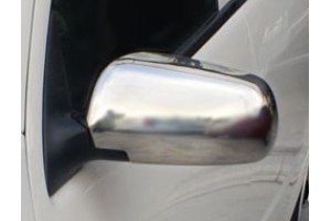 Skoda Octavia I (A4) 00>04 / Skoda Octavia II (A5) 04>13 Καπακια Καθρεφτων Χρωμιου 2 ΤΕΜ. Μεταλλικα