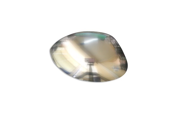 S-dizayn Καπάκι Καθρέφτη Ανοξείδωτο Ατσάλινο για PEUGEOT 206 5D HB/SD/SW/CC 98-12
