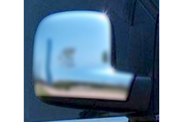 VW Caddy Mvn  2003-2015 /VW Transporter T5 Καπακια Καθρεφτων Χρωμιου Σατινε 2 ΤΕΜ. Πλαστικα