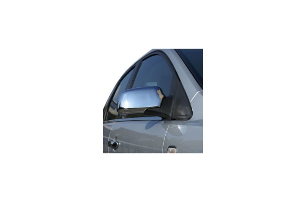 Ford Fiesta 3D / 5D 2005-2008  / Focus / C-MAX / Fusion Καπακια Καθρεφτων Χρωμιου 2TEM. Πλαστικα Χωρις Φλας