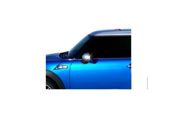 Mini Clubman HB 3D R55 2007-2014  / Cooper R56 / R57 / R58 / R59 / Countryman Καπακια Καθρεφτων Χρωμιο 2ΤΕΜ Μεταλλικα