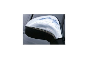 Peugeot 207 3 / 5D 2009-2012  /  Peugeot 308 3 / 5D 2007-2013 Καπακια Καθρεφτων Χρωμιου 2 ΤΕΜ. Μεταλλικα