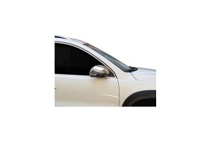 Seat Alhambra II Mpv 2010+ / Skoda Yeti / VW Tiguan / Sharan Καπακια Καθρεφτων Χρωμιου 2 ΤΕΜ. Μεταλλικα