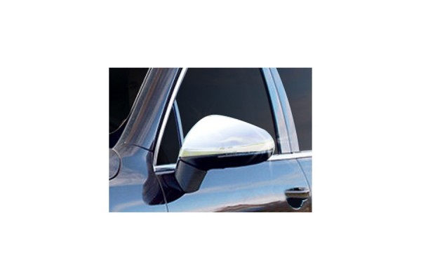 VW Touareg Suv 2010-2015  Καπακια Καθρεφτων Χρωμιου 2 ΤΕΜ. Μεταλλικα