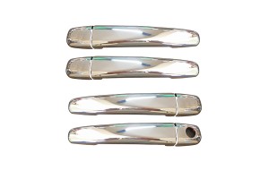 S-dizayn Χερούλια Πόρτας Χρώμιο Μεταλλικά 4-Door 4τμχ Citroen C3 HB 5D 2010-2014