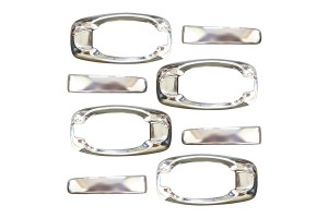 Fiat Doblo PANELVAN/LAV 2010+ Χερουλια Πορτας Χρωμιο Μεταλλικα Κιτ 4ΠΟΡΤΕΣ 8ΤΕΜ