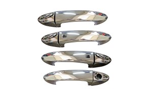 S-DIZAYN Ford Fiesta HB 5D 2009+ Χερουλια Πορτας Χρωμιο Μεταλλικα 4ΠΟΡΤΕΣ 4ΤΕΜ (SENSOR) 5907121/SD