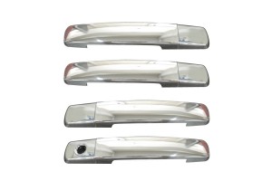 S-dizayn Χερούλια Πόρτας Χρώμιο Μεταλλικά 4-Door 4τμχ Nissan Qashqai 2007-2010