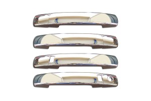 S-dizayn Χερούλια Πόρτας Χρώμιο Μεταλλικά 4-Door 4τμχ Nissan Qashqai 2007-2010