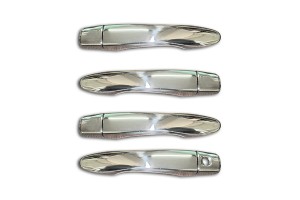 S-dizayn Χερούλια Πόρτας Χρώμιο Μεταλλικά 4-Door 4τμχ Nissan Qashqai 2010-2013