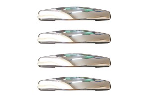 S-dizayn Χερούλια Πόρτας Χρωμίου Μεταλλικά 4τμχ Renault Clio Symbol Sedan 2009-2013 Κ/Χ/ΧΠ.