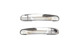 S-dizayn Seat Leon HB 3D 2006-2012 Χερούλια Πόρτας Χρώμιο Μεταλλικά 2Door 2τμχ