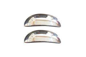 S-DIZAYN Toyota Aygo HB 3D 2005+ Χερουλια Πορτας Χρωμιο Μεταλλικα 2ΠΟΡΤΕΣ 2ΤΕΜ 7503121/SD