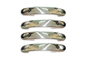 S-dizayn Χερούλια Πόρτας Χρώμιο Μεταλλικά 4τμχ VW T5 Transporter 2003-2010