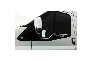S-DIZAYN Χερουλια Πορτας Χρωμιο Μεταλλικα Ford Transit Van 2003-2014 4ΤΕΜ Για 3 Πορτες ΧΠ.5915122/SD