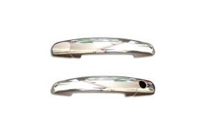 S-DIZAYN Peugeot 307 HB 3D/CC 01-08 Χερουλια Πορτας Χρωμιο Μεταλλικα 2ΠΟΡΤΕΣ 2ΤΕΜ 6905121/SD