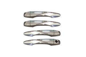 S-dizayn Χερούλια Πόρτας Χρώμιο Μεταλλικά 4-Door 4τμχ Citroen C4 HB 5D/SW 2010