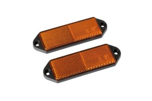 Lampa Αντανακλαστικά Πορτοκαλί Euro-Norm 90x35mm 2τμχ