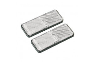 Αντανακλαστικα Λευκα EURO-NORM 90x35mm 2ΤΕΜ