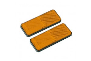 Αντανακλαστικα Πορτοκαλι EURO-NORM 90x35mm 2ΤΕΜ