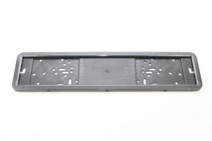 Carbon Πλαισιο Πινακιδας Κυκλοφοριας LPF002 (ΑΝΟΞΕΙΔΩΤΟ Ατσαλι - 52 Χ 12 cm)