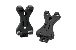 Lampa Βάσεις Στήριξης Πινακίδας Αυτοκινήτου Μαύρο