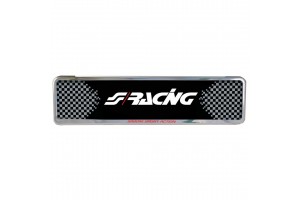 Simoni Racing Πλαισιο Πινακιδας Χρωμιου Πισω PTX/2