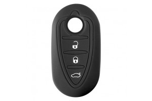 Θήκη Κλειδιού Type-2 από Σιλικόνη με 3 κουμπιά για Alfa Romeo