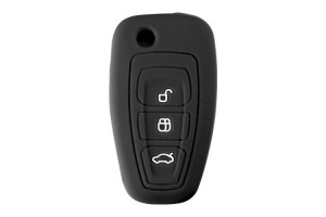 Ford TYPE-1 Καλυμμα Κλειδιων Σιλικονης Μαυρο Χρωμα 1ΤΕΜ.