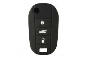 Θήκη Κλειδιού Type-4 από Σιλικόνη με 3 κουμπιά για Peugeot