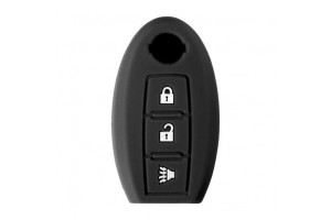 NISSAN/SUZUKI TYPE-1 Καλυμμα Κλειδιων Σιλικονης Μαυρο Χρωμα 1ΤΕΜ.