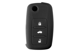 SEAT/SKODA/VW TYPE-1 Καλυμμα Κλειδιων Σιλικονης Μαυρο Χρωμα 1ΤΕΜ.