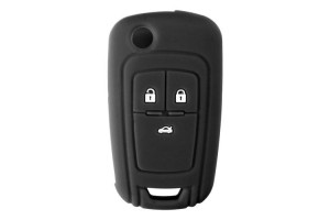 Opel TYPE-2 Καλυμμα Κλειδιων Σιλικονης Μαυρο Χρωμα 1ΤΕΜ.