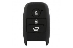 Θήκη Κλειδιού Type-4 από Σιλικόνη με 3 κουμπιά για Hyundai / Kia