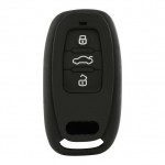 Θήκη Κλειδιού Type-2 από Σιλικόνη με 3 κουμπιά για Audi