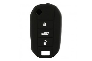 Θήκη Κλειδιού Type-5 από Σιλικόνη με 3 κουμπιά για Citroen